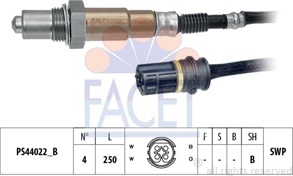 FACET 10.8352 - Sonde lambda droxauto.com
