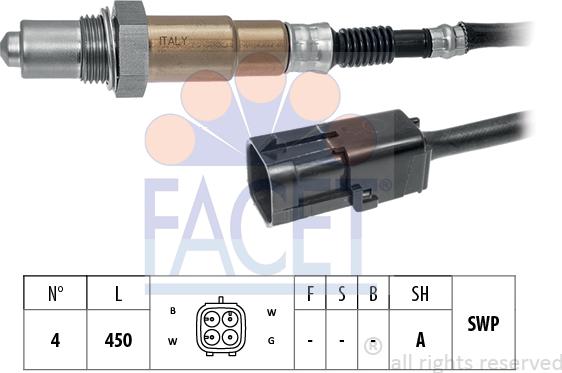 FACET 10.8357 - Sonde lambda droxauto.com