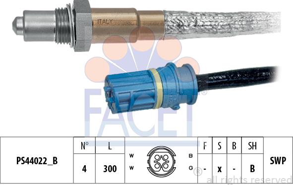 FACET 10.8383 - Sonde lambda droxauto.com
