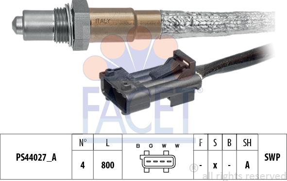 FACET 10.8335 - Sonde lambda droxauto.com
