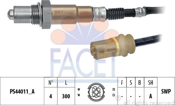 FACET 10.8331 - Sonde lambda droxauto.com