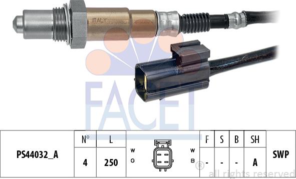 FACET 10.8337 - Sonde lambda droxauto.com