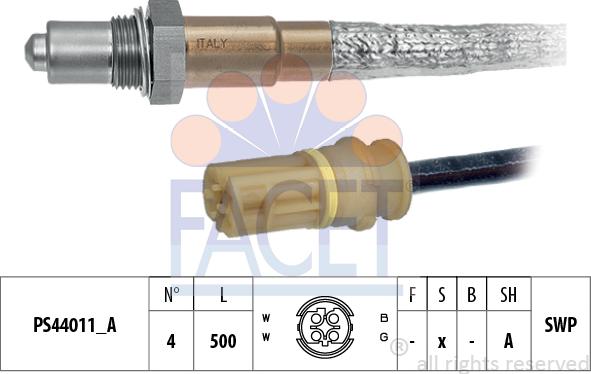 FACET 10.8328 - Sonde lambda droxauto.com