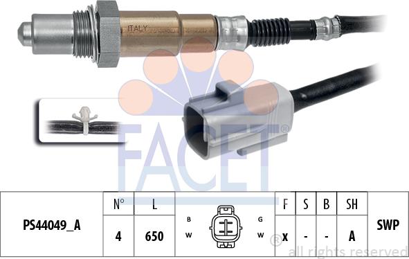 FACET 10.8373 - Sonde lambda droxauto.com