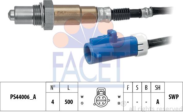 FACET 10.8296 - Sonde lambda droxauto.com