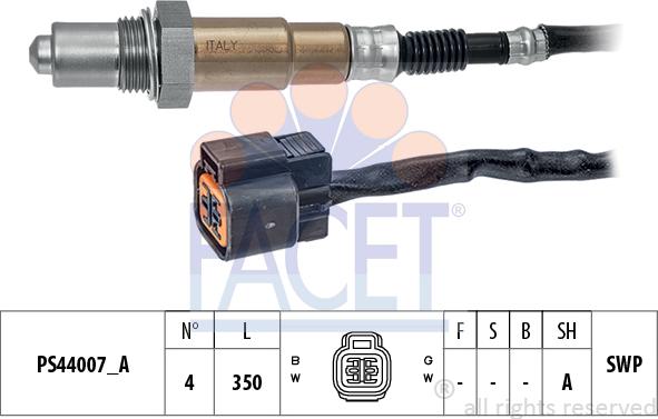 FACET 10.8291 - Sonde lambda droxauto.com