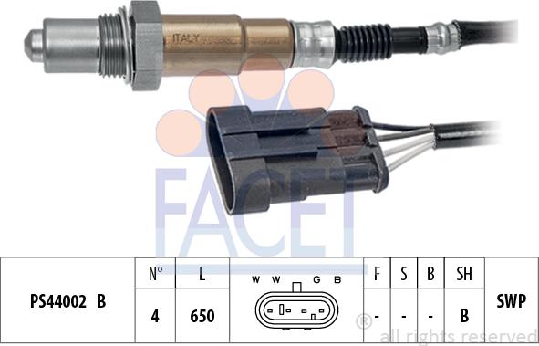 FACET 10.8241 - Sonde lambda droxauto.com