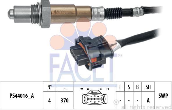 FACET 10.8266 - Sonde lambda droxauto.com