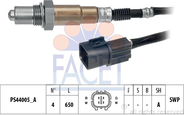 FACET 10.8262 - Sonde lambda droxauto.com