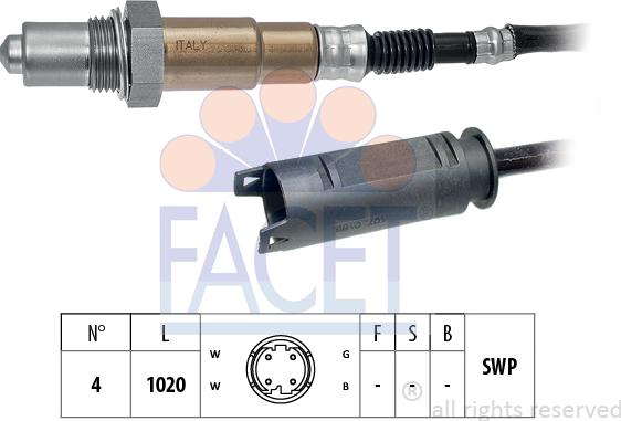 FACET 10.8213 - Sonde lambda droxauto.com