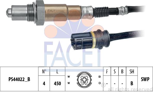 FACET 10.8285 - Sonde lambda droxauto.com