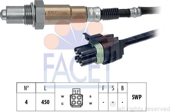 FACET 10.8232 - Sonde lambda droxauto.com