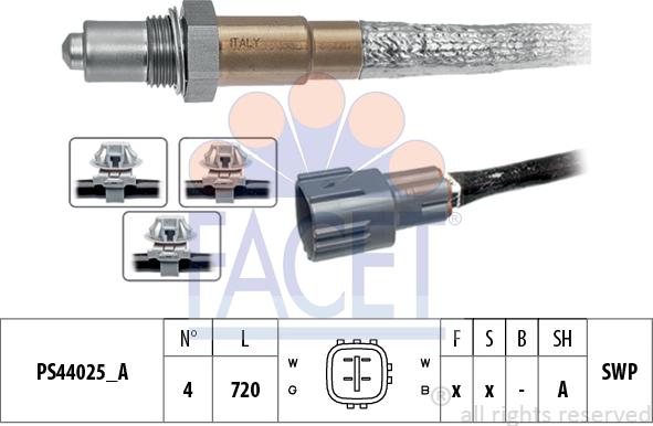 FACET 10.8274 - Sonde lambda droxauto.com