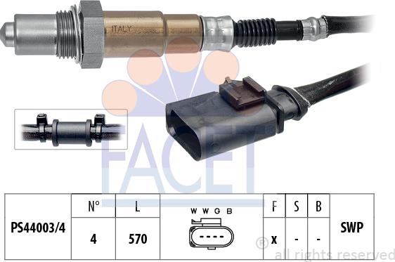 FACET 10.7931 - Sonde lambda droxauto.com