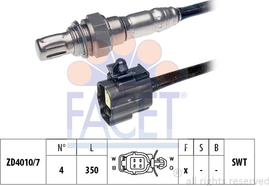 FACET 10.7560 - Sonde lambda droxauto.com