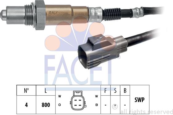 FACET 10.7578 - Sonde lambda droxauto.com