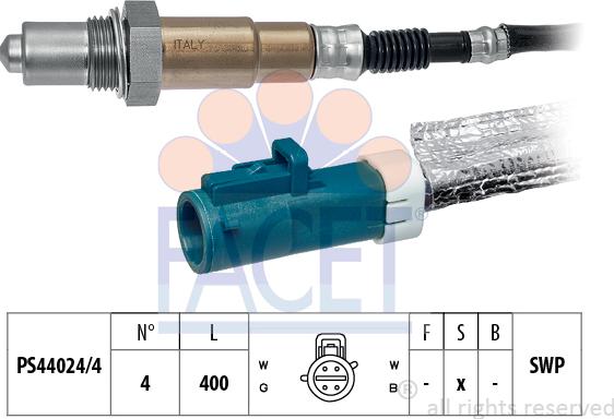 FACET 10.7685 - Sonde lambda droxauto.com