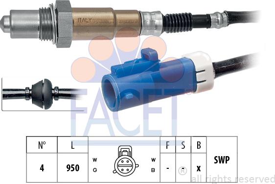 FACET 10.7680 - Sonde lambda droxauto.com