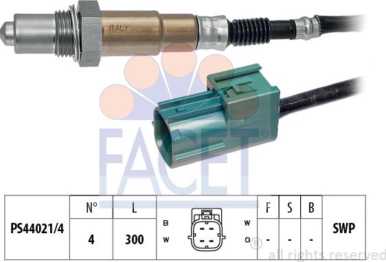 FACET 10.7628 - Sonde lambda droxauto.com