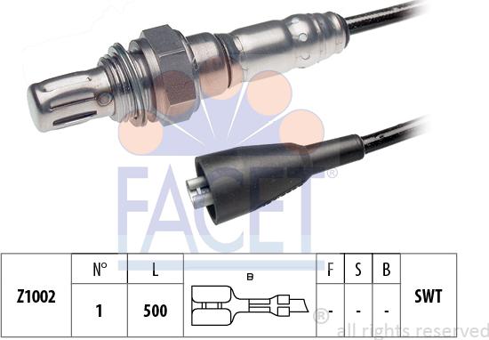FACET 10.7047 - Sonde lambda droxauto.com