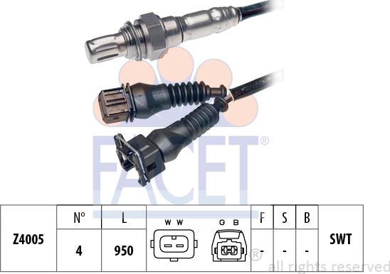FACET 10.7037 - Sonde lambda droxauto.com