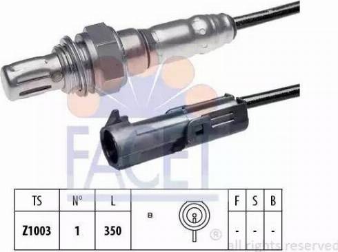 FACET 10.7072 - Sonde lambda droxauto.com