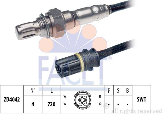 FACET 10.7100 - Sonde lambda droxauto.com