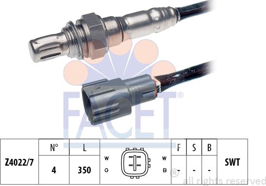 FACET 10.7898 - Sonde lambda droxauto.com