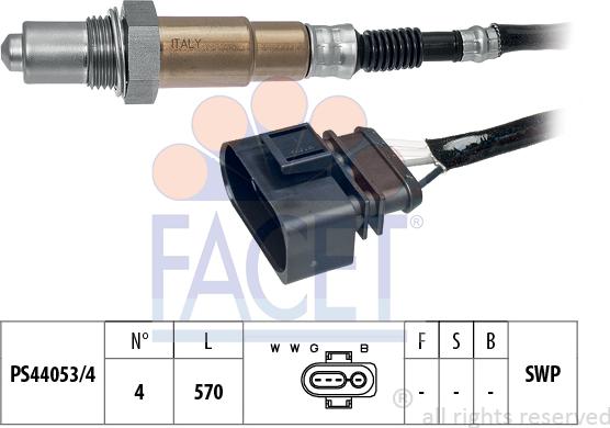FACET 10.7301 - Sonde lambda droxauto.com