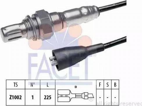 FACET 10.7383 - Sonde lambda droxauto.com