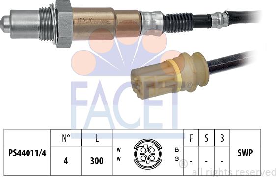 FACET 10.7298 - Sonde lambda droxauto.com