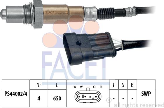 FACET 10.7214 - Sonde lambda droxauto.com