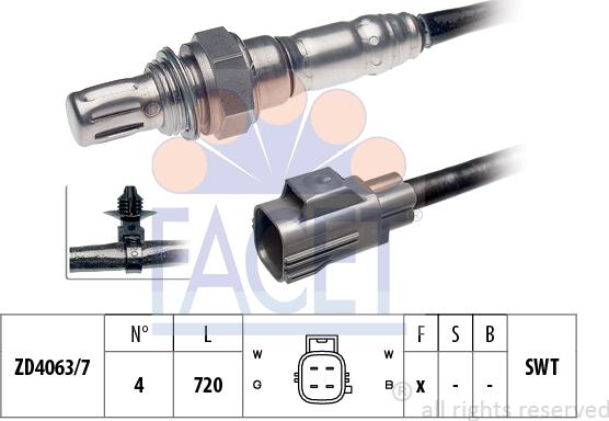 FACET 10.7763 - Sonde lambda droxauto.com