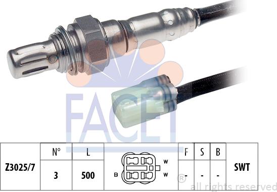 FACET 10.7786 - Sonde lambda droxauto.com