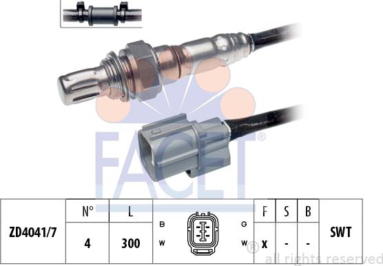 FACET 10.7732 - Sonde lambda droxauto.com