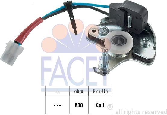 FACET 8.4980M - Capteur, impulsion d'allumage droxauto.com