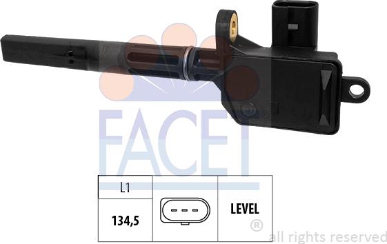 FACET 7.0233 - Capteur, niveau d'huile moteur droxauto.com