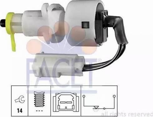 FACET 7.1147 - Interrupteur des feux de freins droxauto.com