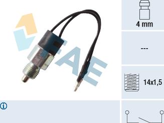 FAE 40530 - Contacteur, feu de recul droxauto.com