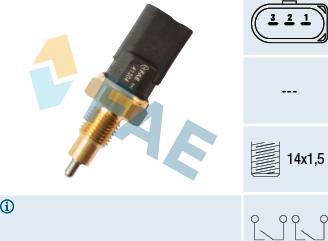 FAE 41304 - Contacteur, feu de recul droxauto.com