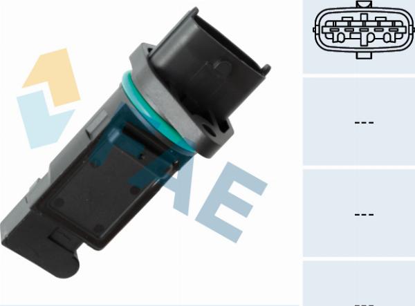 FAE 69045 - Débitmètre de masse d'air droxauto.com