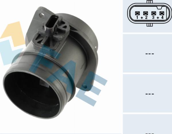 FAE 69038 - Débitmètre de masse d'air droxauto.com