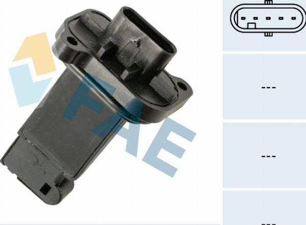 FAE 69025 - Débitmètre de masse d'air droxauto.com