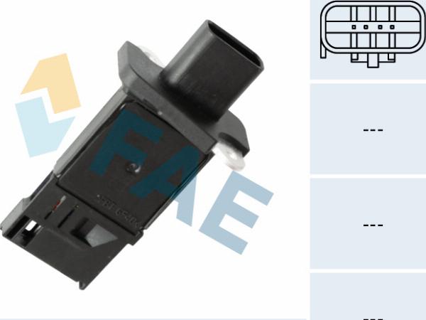 FAE 69027 - Débitmètre de masse d'air droxauto.com