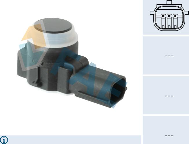 FAE 66093 - Capteur, parctronic droxauto.com