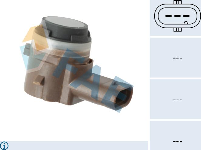 FAE 66092 - Capteur, parctronic droxauto.com