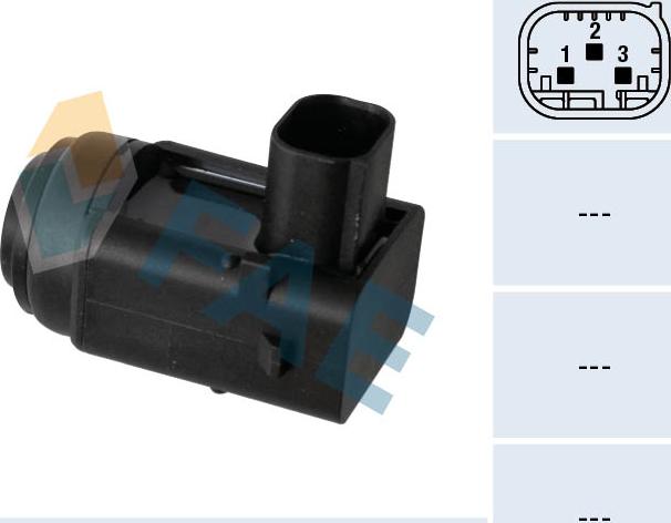 FAE 66054 - Capteur, parctronic droxauto.com