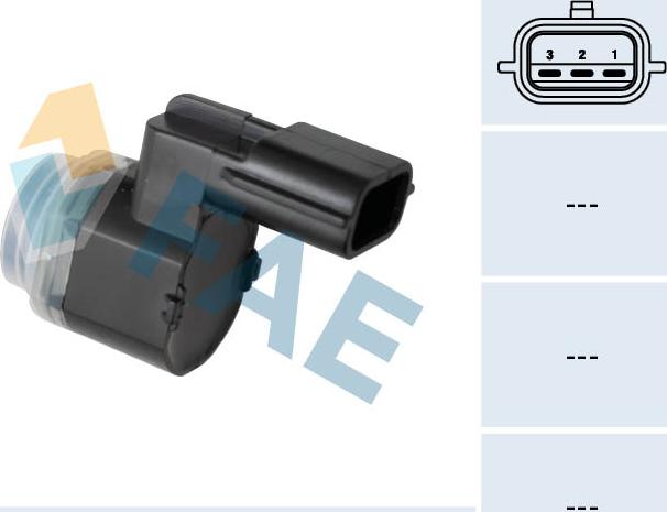 FAE 66050 - Capteur, parctronic droxauto.com