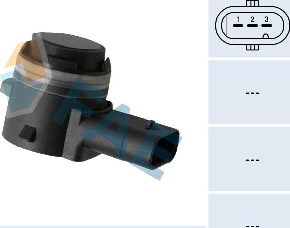 FAE 66068 - Capteur, parctronic droxauto.com