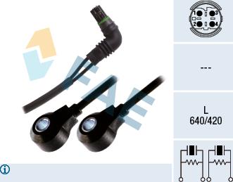 FAE 60255 - Capteur de cognement droxauto.com